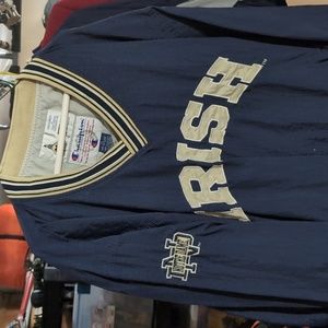 Garage Sale!! Vintage champion Notre Dame Irish-xl pullover starter style jacket
